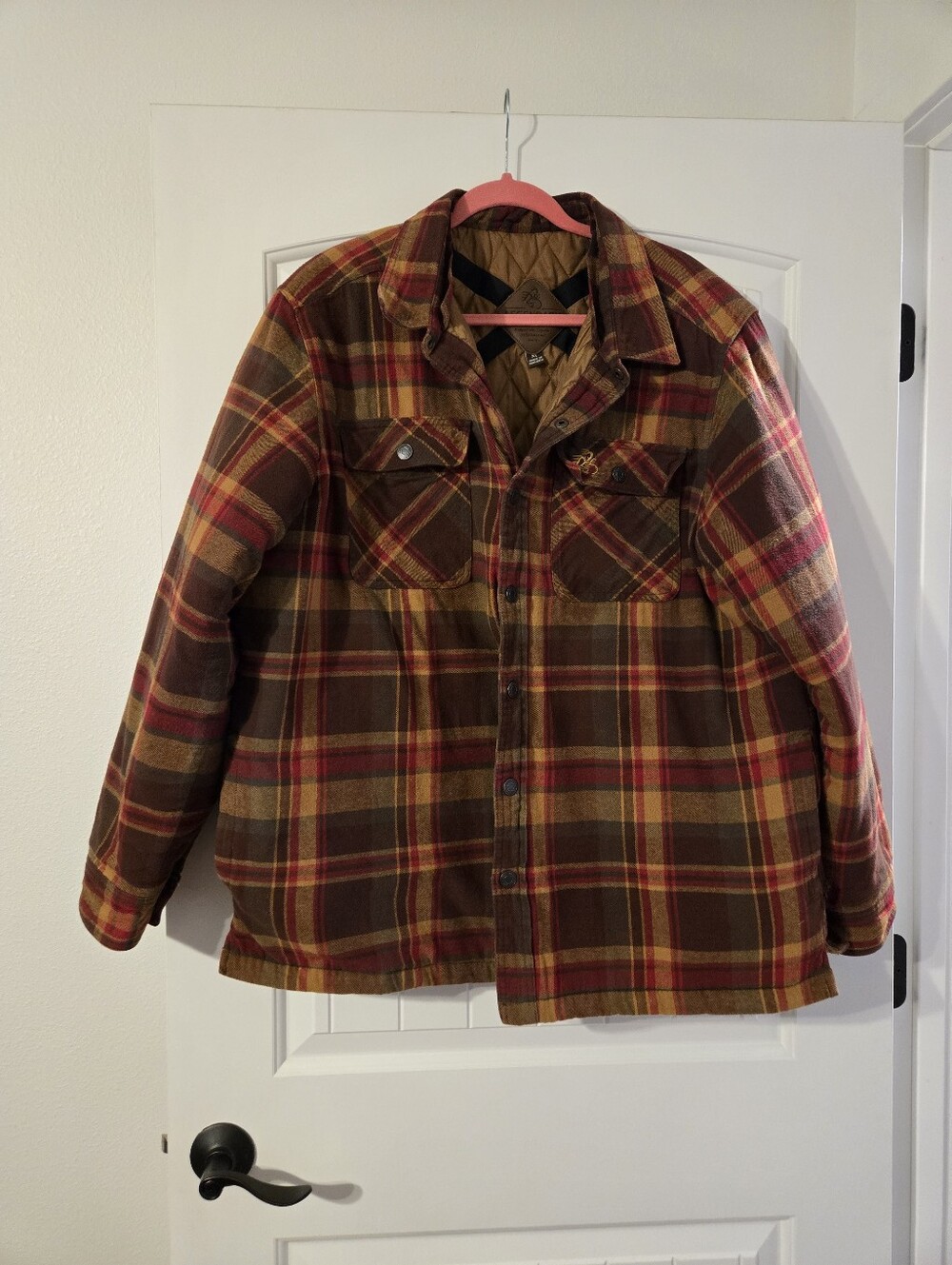 Legendary Whitetails CCW Men's Plaid Flannel Jacket Coat -